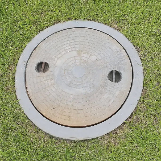 SFRC manhole covers and frames with high load-bearing strength, available in various openings and shapes.