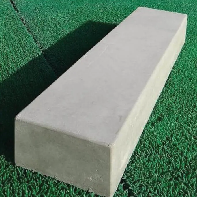 Precast concrete demarcation stones used for marking property, boundaries, and infrastructure sites.